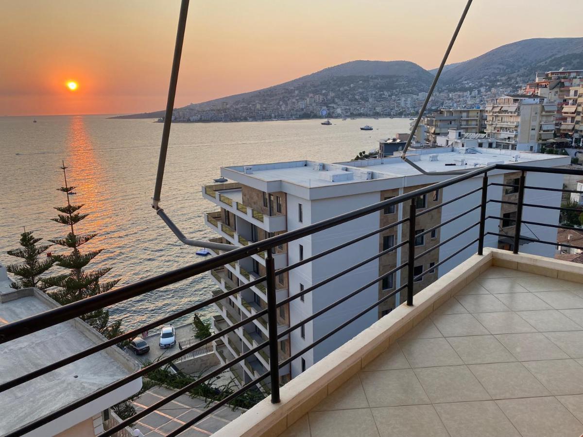 Apartment With Huge Sea View Balcony Sarandë Exterior foto