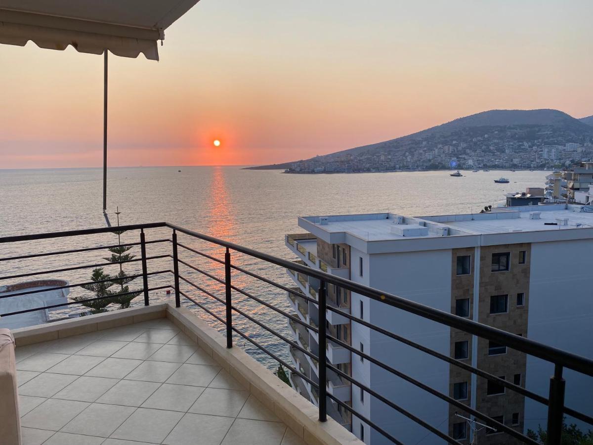 Apartment With Huge Sea View Balcony Sarandë Exterior foto