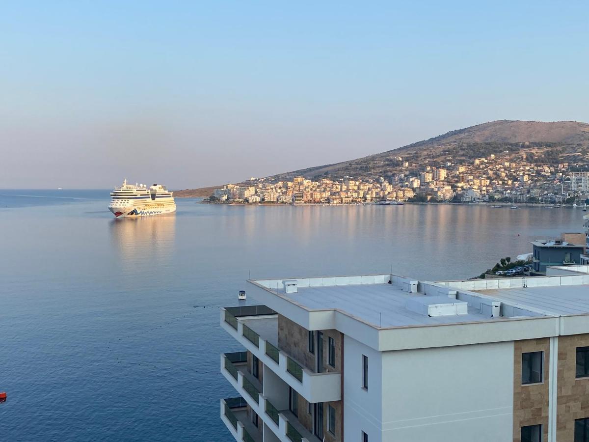 Apartment With Huge Sea View Balcony Sarandë Exterior foto