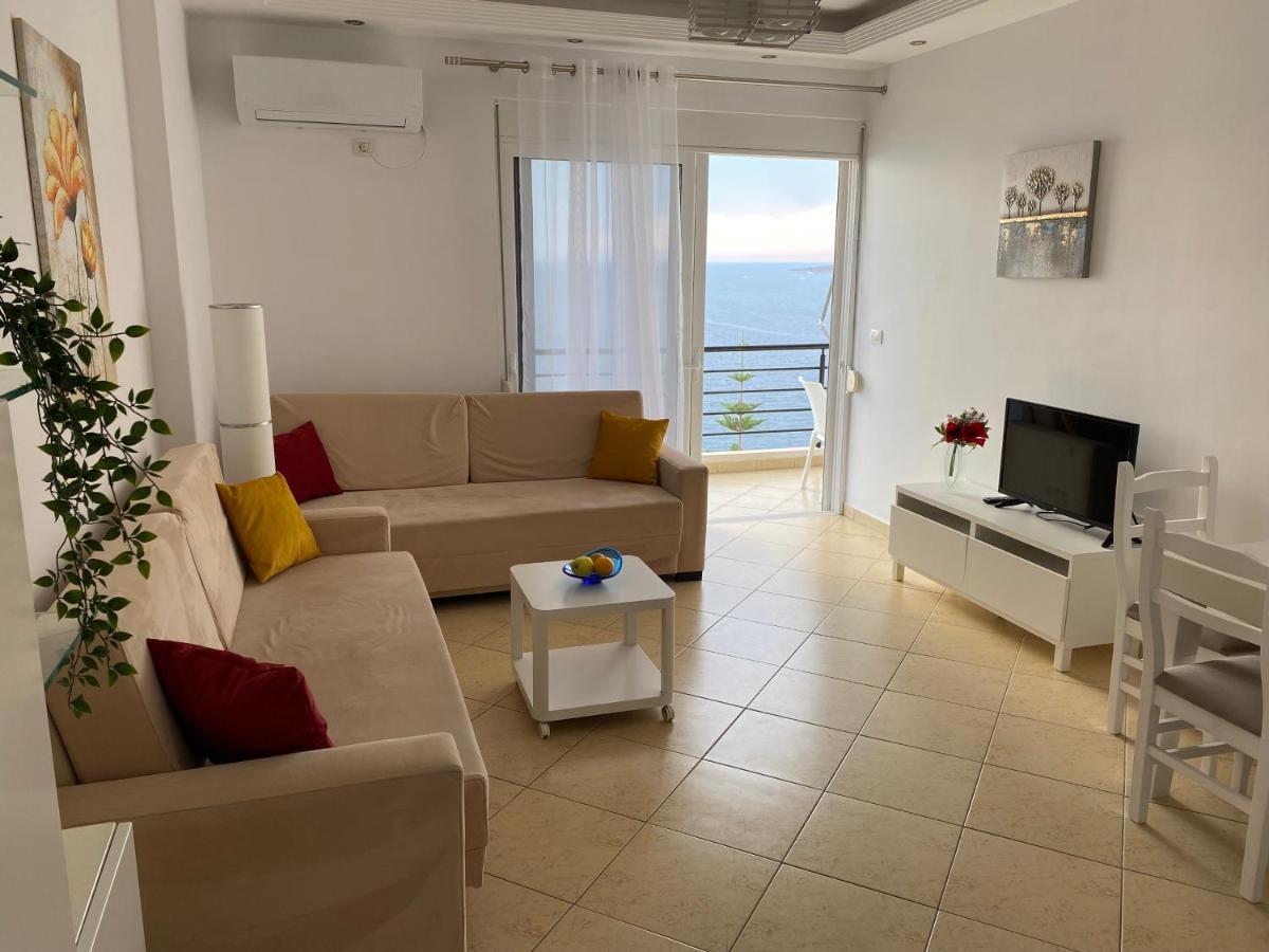 Apartment With Huge Sea View Balcony Sarandë Exterior foto