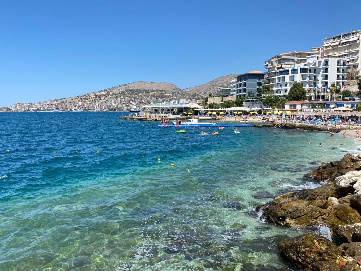Apartment With Huge Sea View Balcony Sarandë Exterior foto